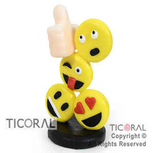 ADOR PIRAMIDE EMOTICON LIKE  A. PORC FRIA x 1